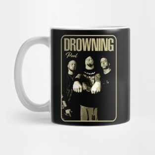 Drowning's Sonic Onslaught Resonance Retro Nostalgia Tee Celebrating Metal Mastery Mug